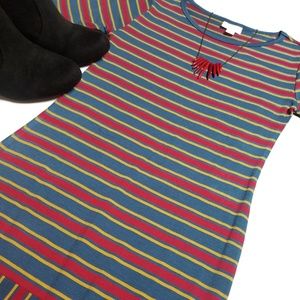 Lularoe Julia Striped Pencil Dress